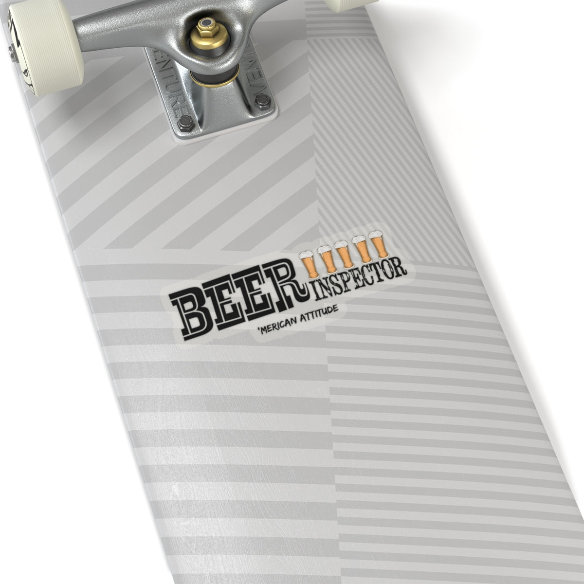 Beer Inspector Sticker (Black)