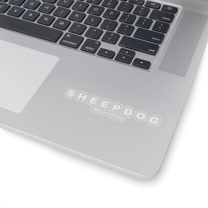 SHEEPDOG Sticker (White)