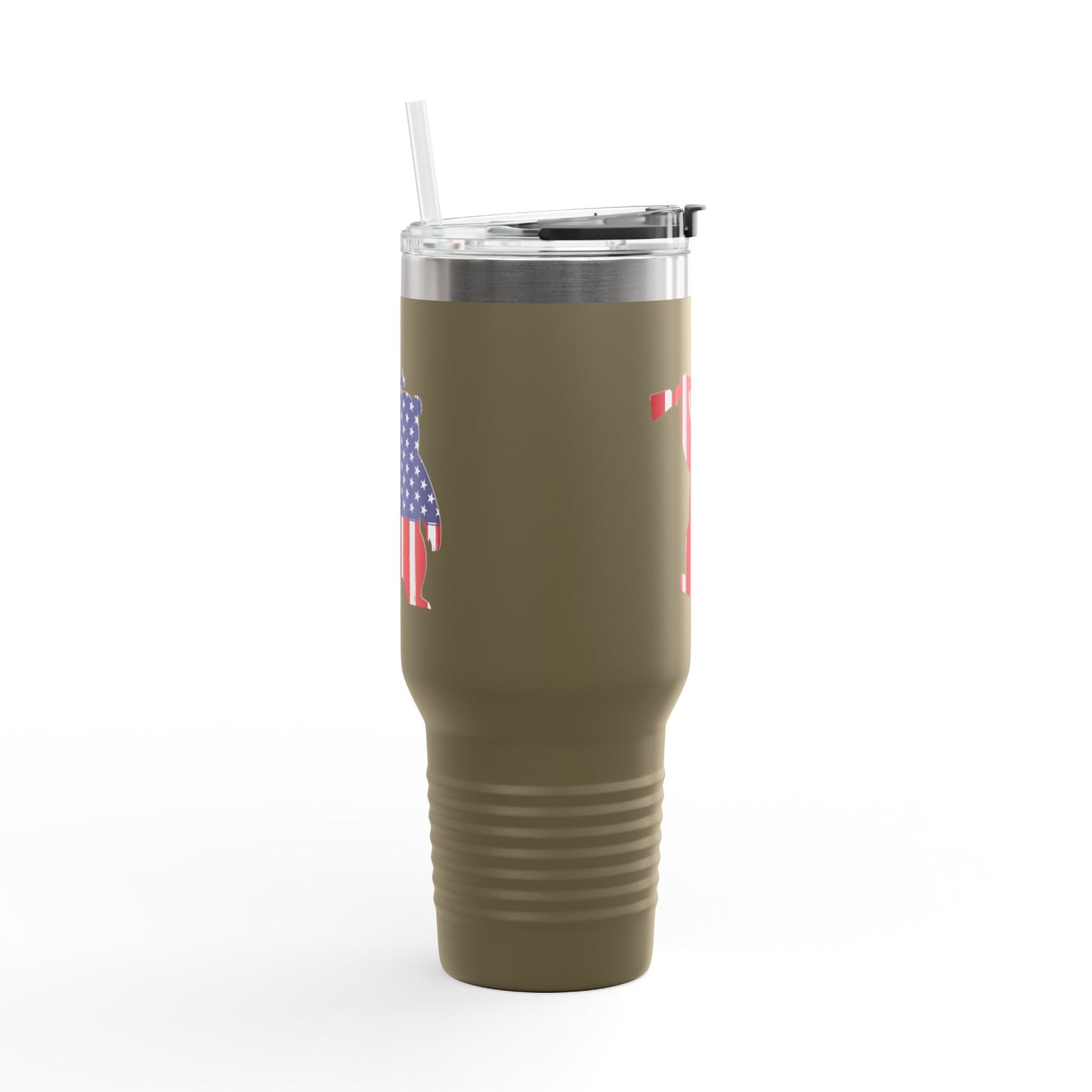 Armed Bear RW&B Tumbler (40oz)