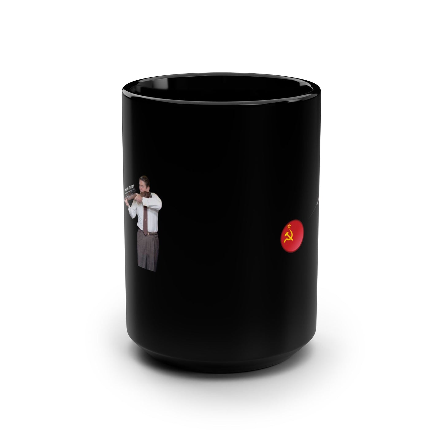 Ronnie On Target  15oz Mug (Black)