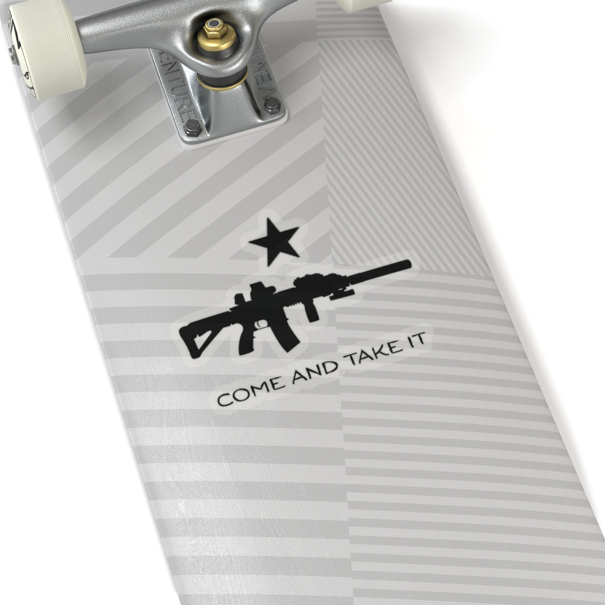 Come And Take It AR Sticker (Black)
