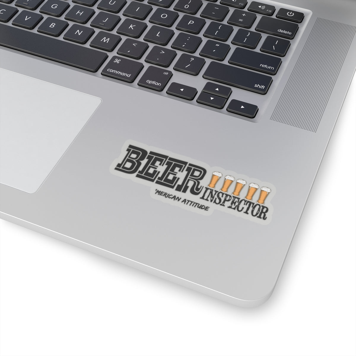 Beer Inspector Sticker (Black)