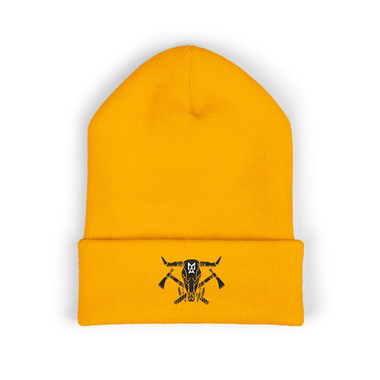 MA Skull & Hatchets Beanie 1