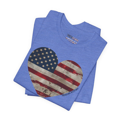 The Flag Is In Your Heart T-Shirt (Unisex)