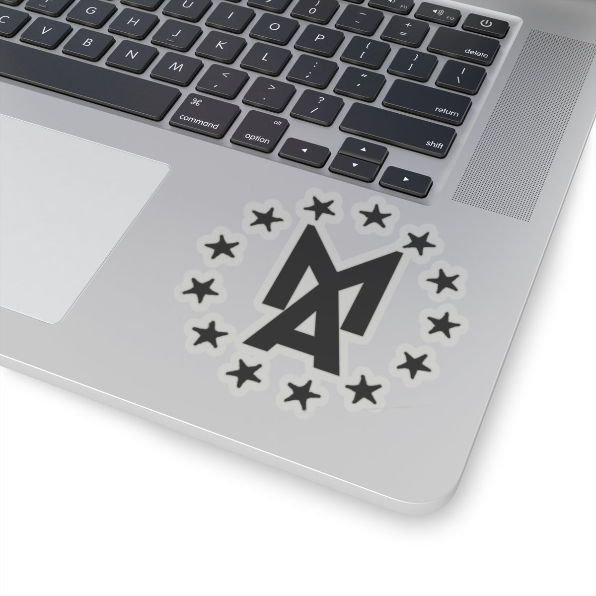 MA Stars Logo Sticker (Black)