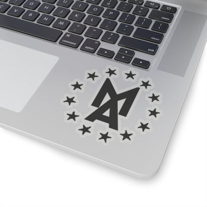 MA Stars Logo Sticker (Black)
