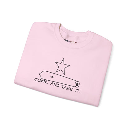 Come And Take It Cannon Sweatshirt