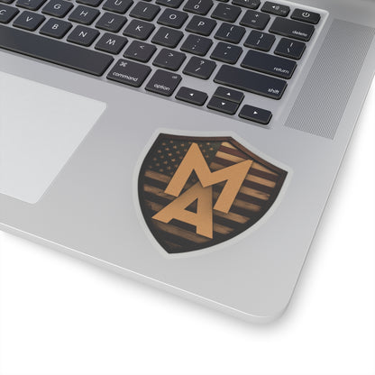 MA Shield Logo Sticker