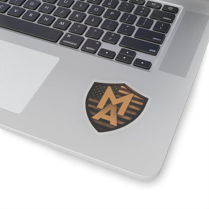 MA Shield Logo Sticker