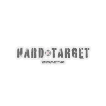 Hard Target Sticker (Black)