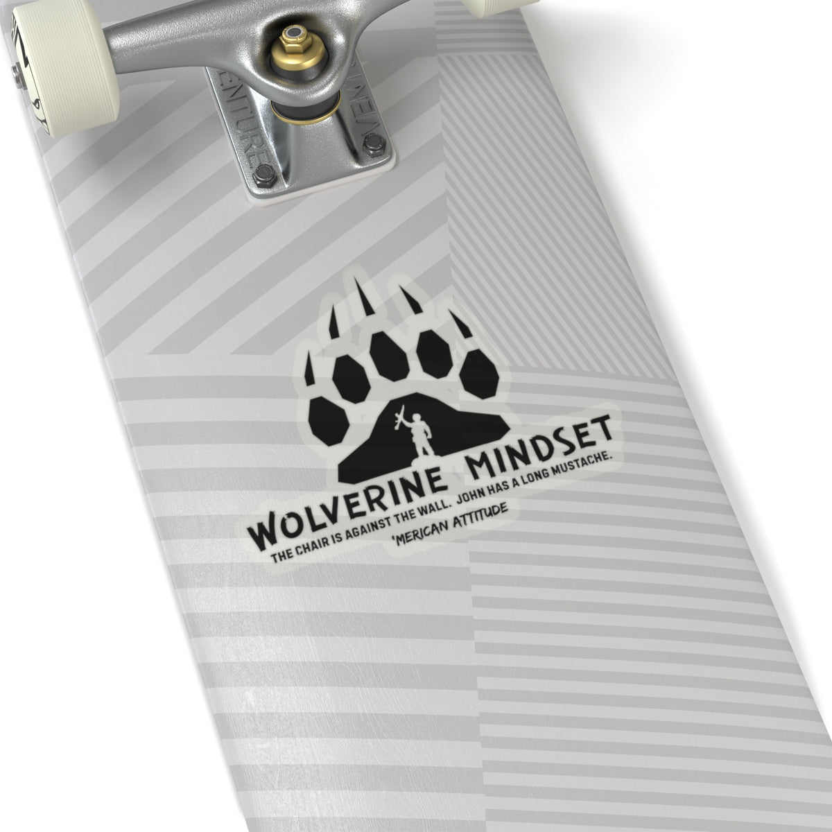 Wolverine Mindset Sticker (Black)