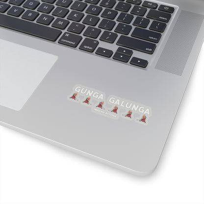 Gunga Galunga Sticker (White)