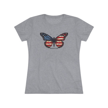 'Merican Butterfly 2 T-shirt (Women)