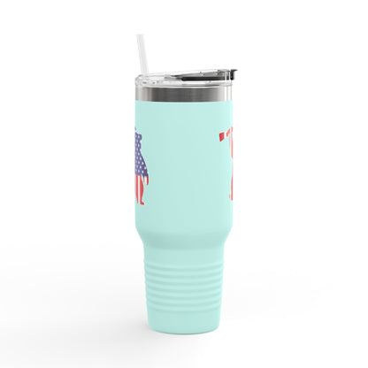 Armed Bear RW&B Tumbler (40oz)