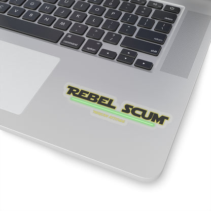 Rebel Scum Sticker (White)