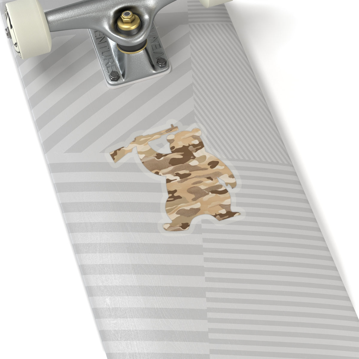 MA Armed Bear Logo Sticker (Camo 4)