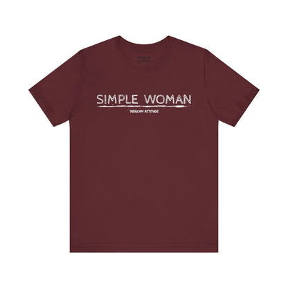 Simple Woman T-Shirt (Unisex)