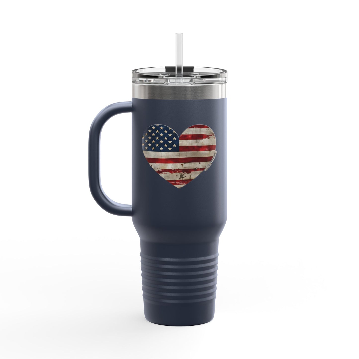 The Flag Is In Your Heart Tumbler (40oz)