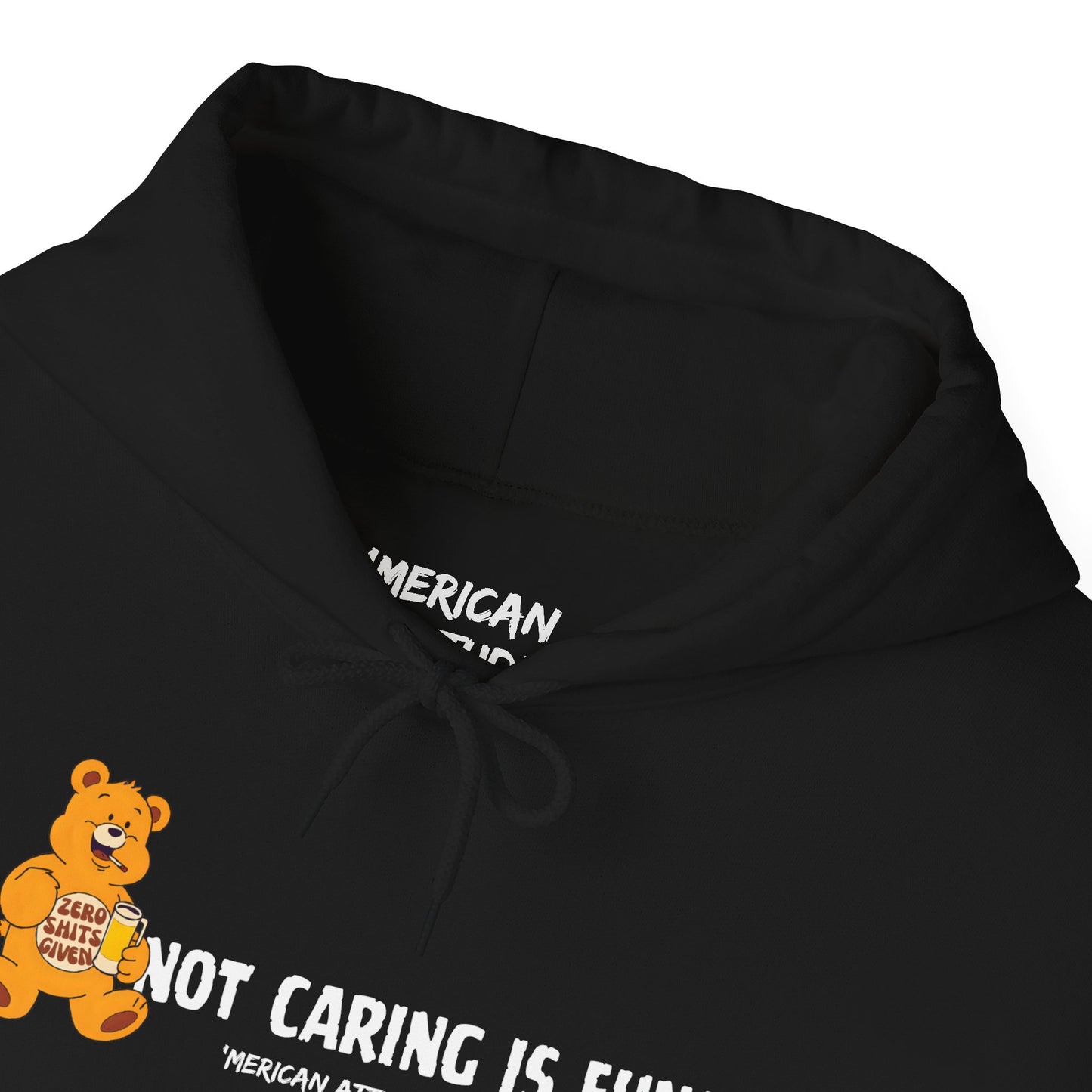 Not Caring Is Fun! Hoodie